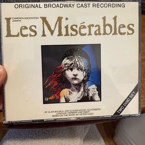 Les Misérables Original Broadway Cast Recording CD